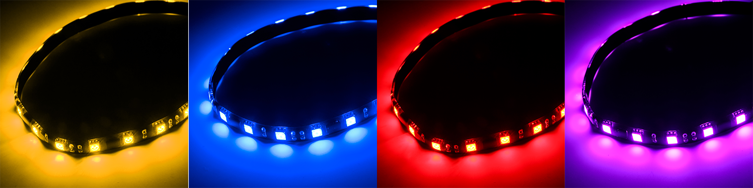 Strisce LED- Strisce luminose RGB/Fili luminosi 2.0 - 10 - 3 - ( W V RGB :  : Illuminazione